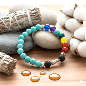 Seven Chakra Healing Gemstones Bracelet
