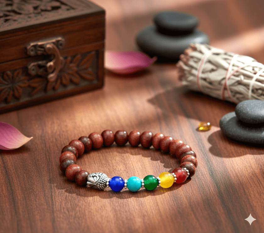 Yoga Healing Gemstones Bracelet