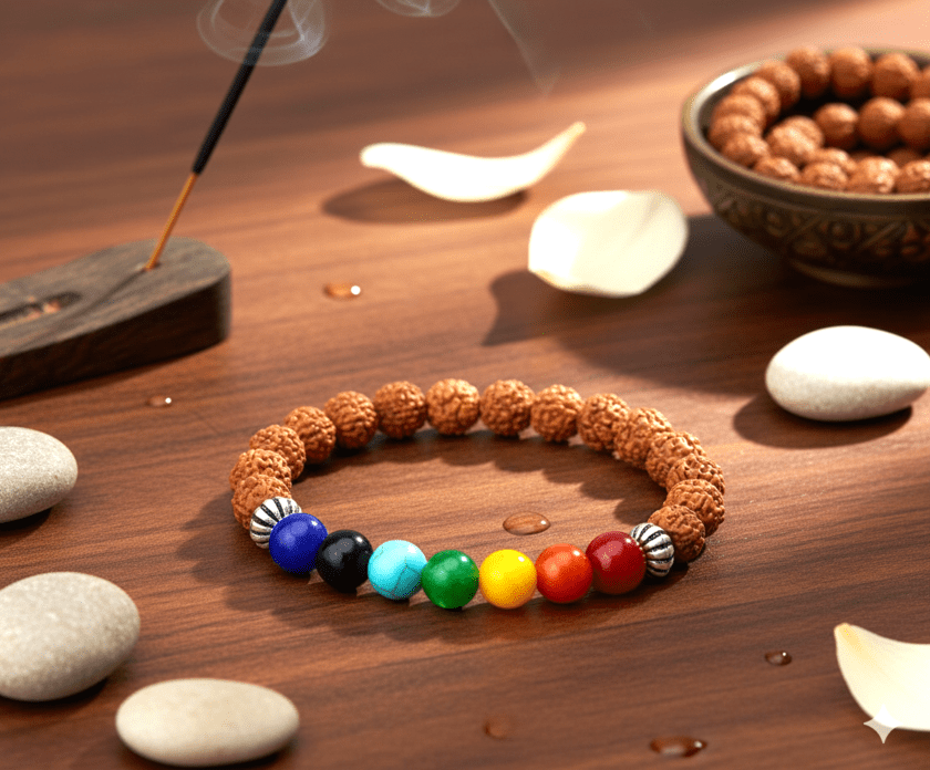 Seven Chakra Healing Dhan Yog Bracelet