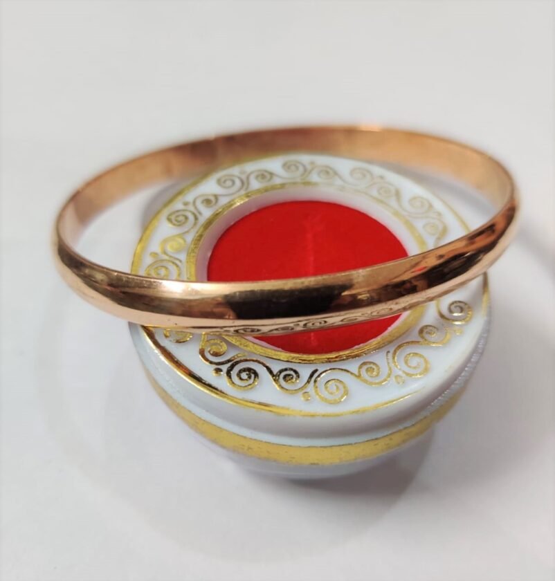 100% Original Copper Kada | Weight- 23,25 gm | Size- 22,23 cm