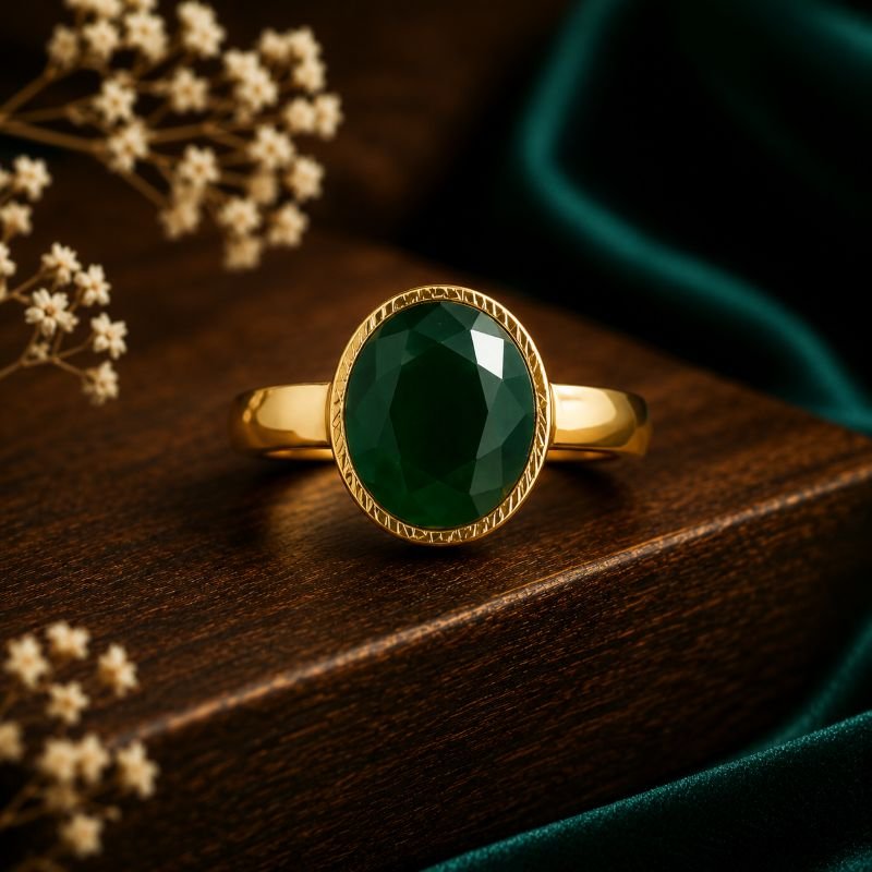 emerald-panna-stone-brass-ring-jyotishshop