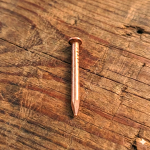 Copper Keel For Pooja Purpose (पूजा के लिए तांबा कील ) | Size 25 mm