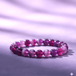 Sulemani Hakik Bracelet Purple(सुलेमानी हकीक ब्रेसलेट )