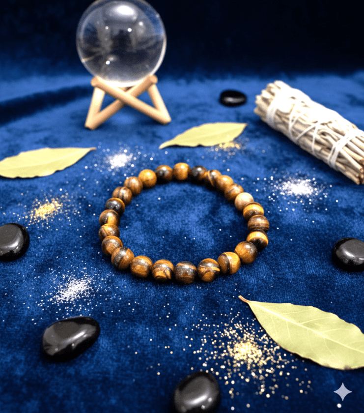 Tiger Eye Stone Bracelet(टाइगर आई स्टोन ब्रेसलेट)