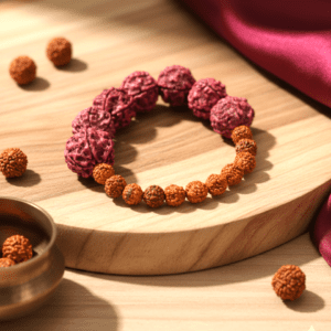 Big And Small Beads Rudraksha Bracelet