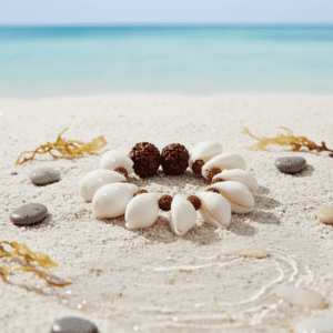 Rudraksh Kaudi Bracelet (रुद्राक्ष कौड़ी ब्रेसलेट)