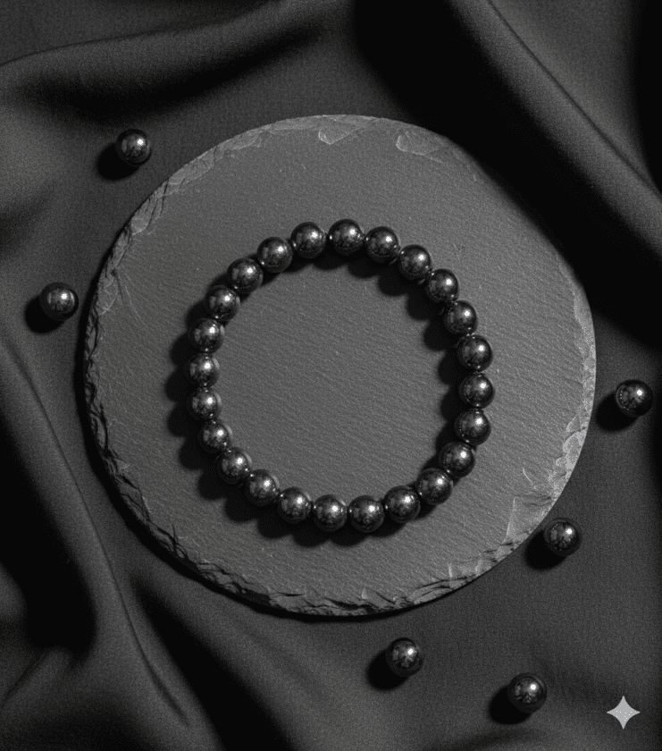 Hematite Stone Bracelet ( हेमेटाइट स्टोन ब्रेसलेट)