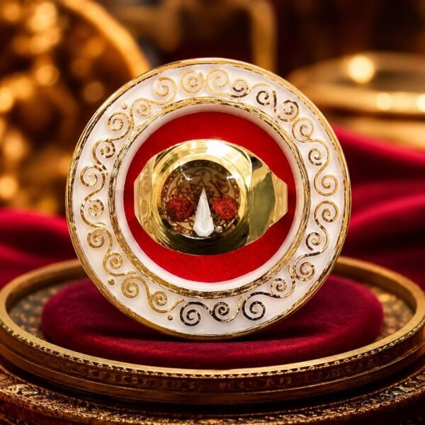 double-rudraksha-ashtadhatu-ring-jyotishshop