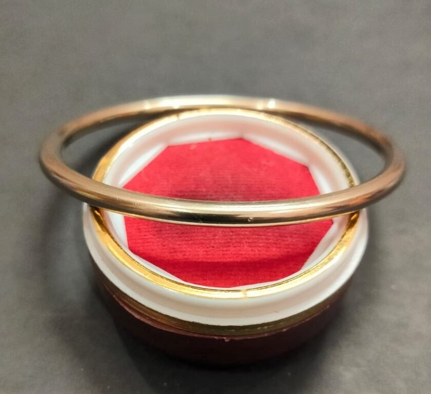 Round Brass Kada(ब्रास कड़ा) | Size- Adjustable