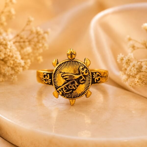mahakal-brass-meru-tortoise-ring-jyotishshop