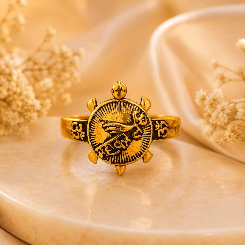 mahakal-brass-meru-tortoise-ring-jyotishshop