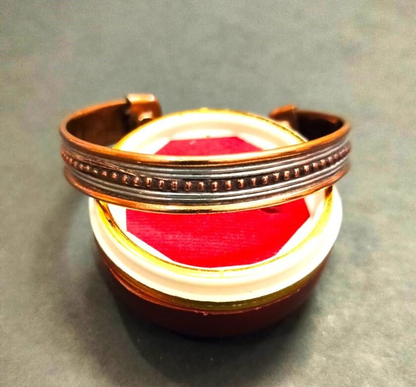 Tridhatu Kada(Copper, Brass, Alloy) त्रिधातु कड़ा (ताम्बा, पीतल, एलाय) | Size- Adjustable