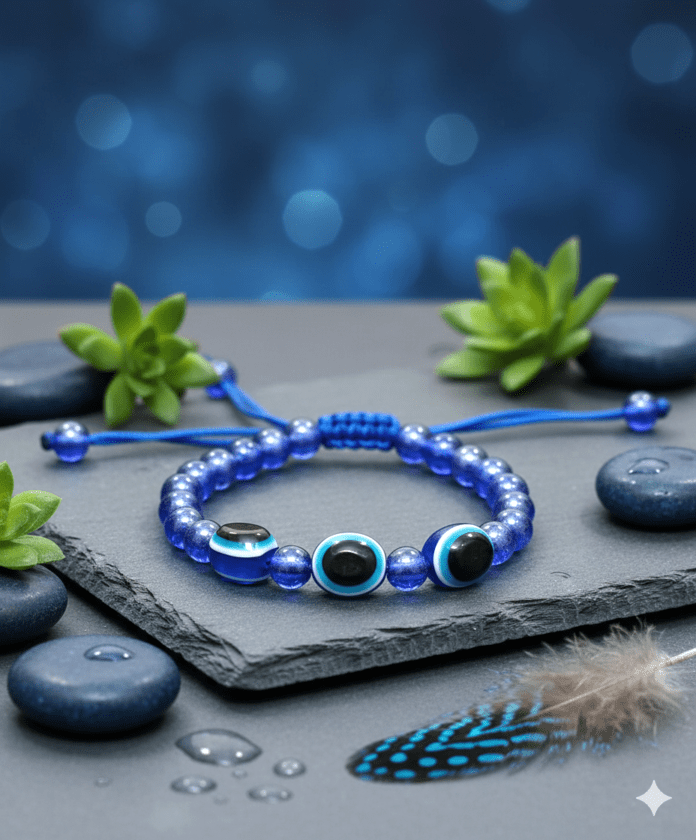 Evil Eye Nazar Raksha Kavach Bracelet (नज़र रक्षा कवच ब्रेसलेट)