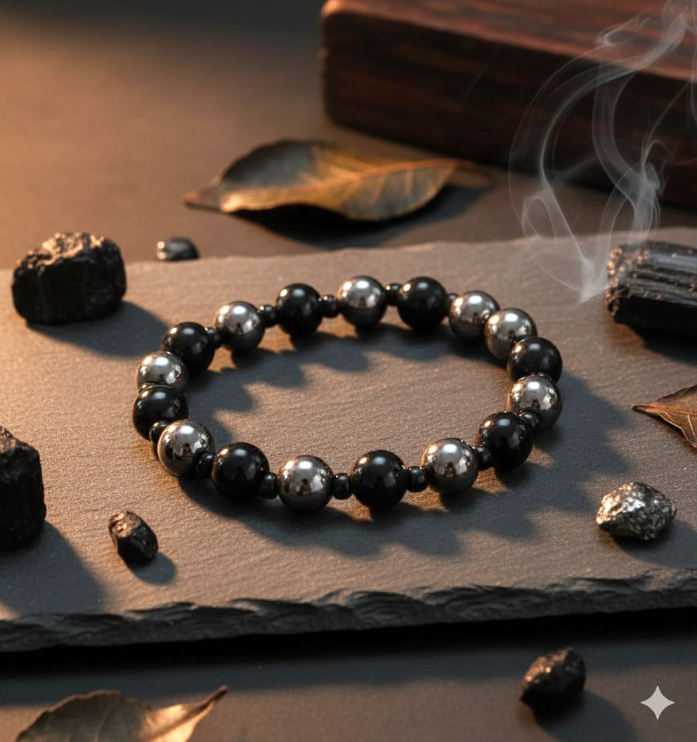 Magnet Bracelet With Hakik For Good Health(मैगनेट ब्रेसलेट)