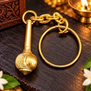 heavy-brass-gada-keyring-jyotishshop