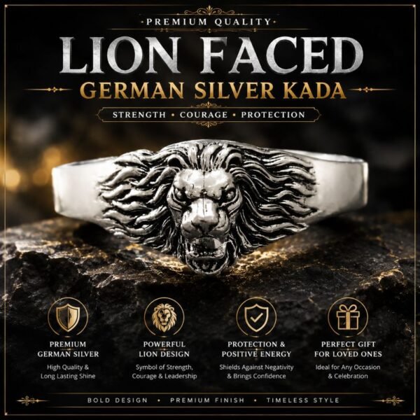 lion_faced_silver_brass_kada_jyotishshop-3