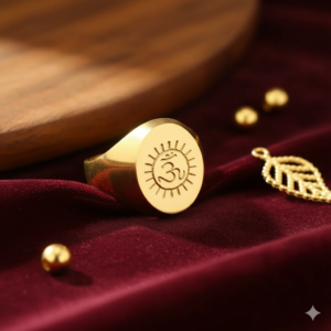 High Quality Ashtadhatu Om Ring(अष्टधातु ॐ रिंग)