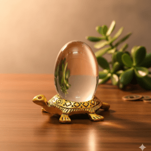 Heavy Quality Ashthdhatu Meru Crystal Yantra, Size 100x70 mm, Weight 250 g