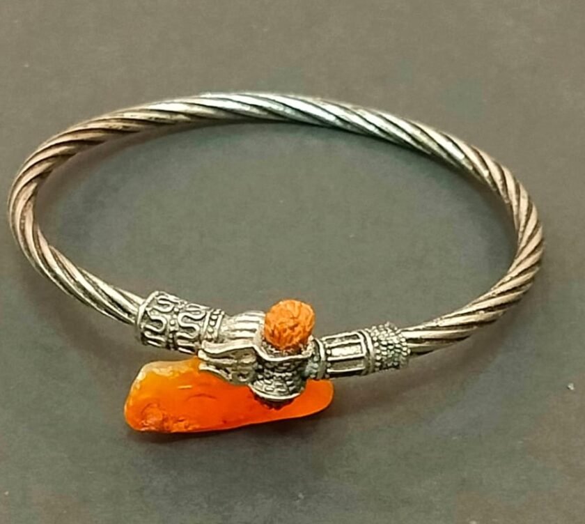 Mix Metal Trishul Damru Kada