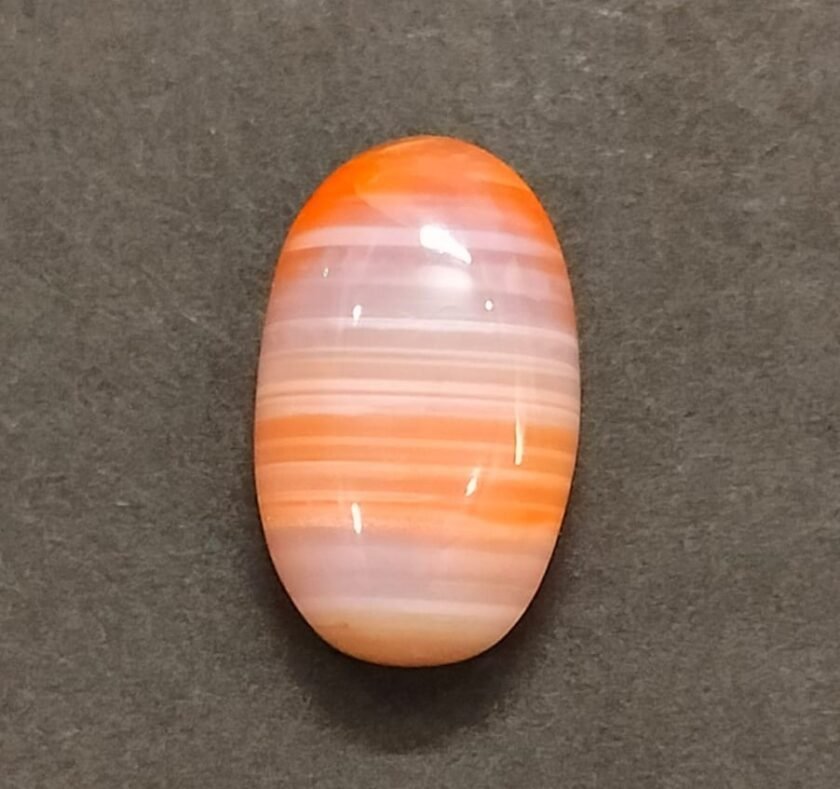 Sulemani Hakik Stone(सुलेमानी हकीक स्टोन) , Weight- 16.00 carat