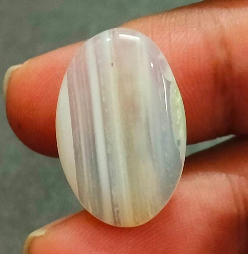 Sulemani Hakik Stone(सुलेमानी हकीक स्टोन) , Weight- 17.65 carat