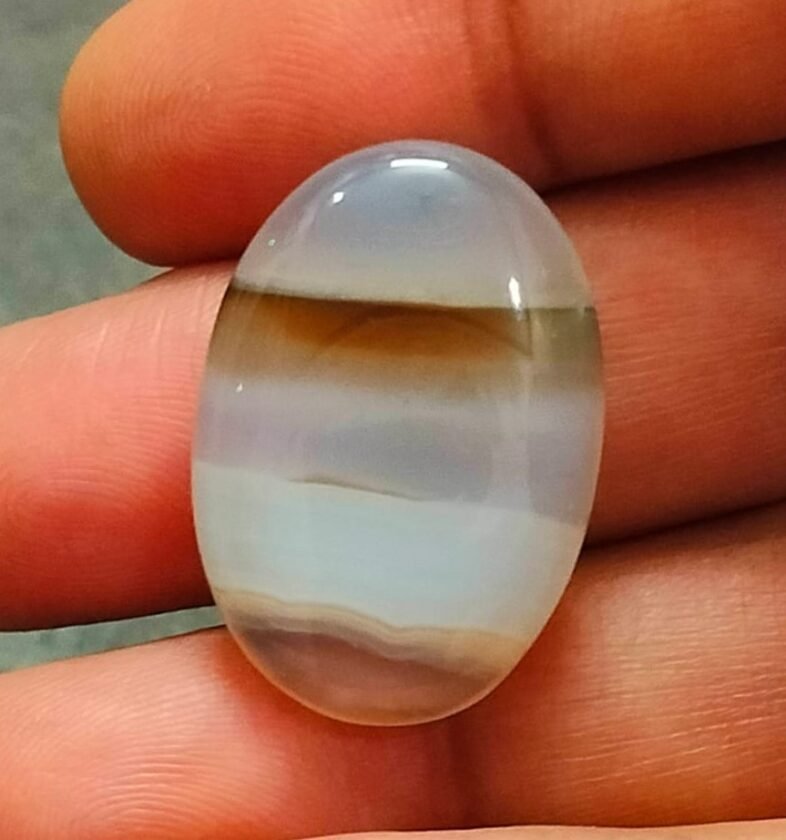 Big Size Sulemani Hakik Stone(सुलेमानी हकीक स्टोन) , Weight- 33.20 carat