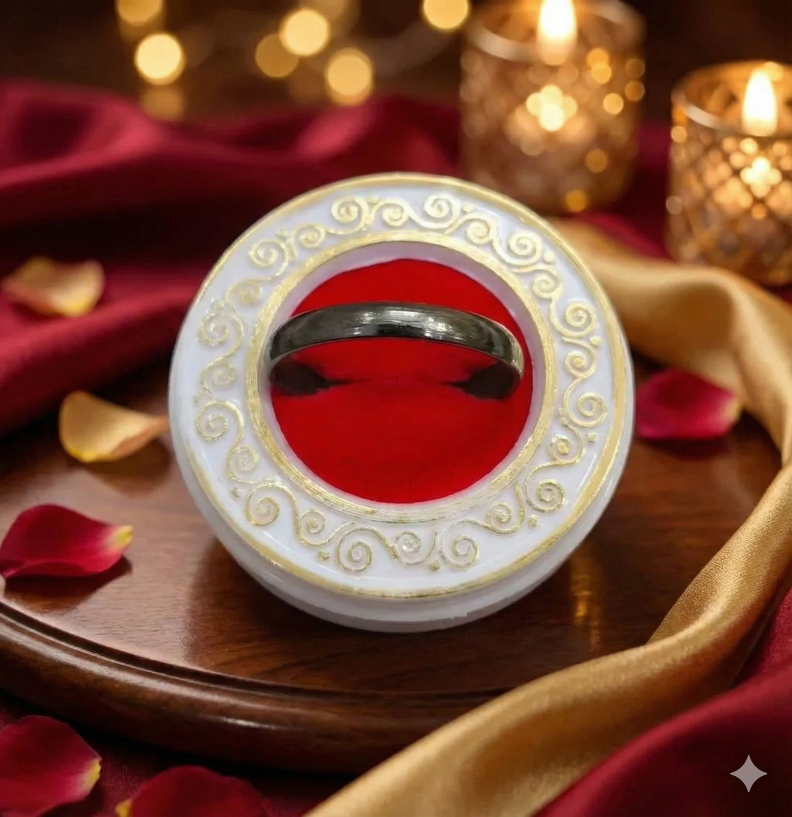 Original Black Horse Naal Ring(काले घोड़े की नाल का छल्ला)