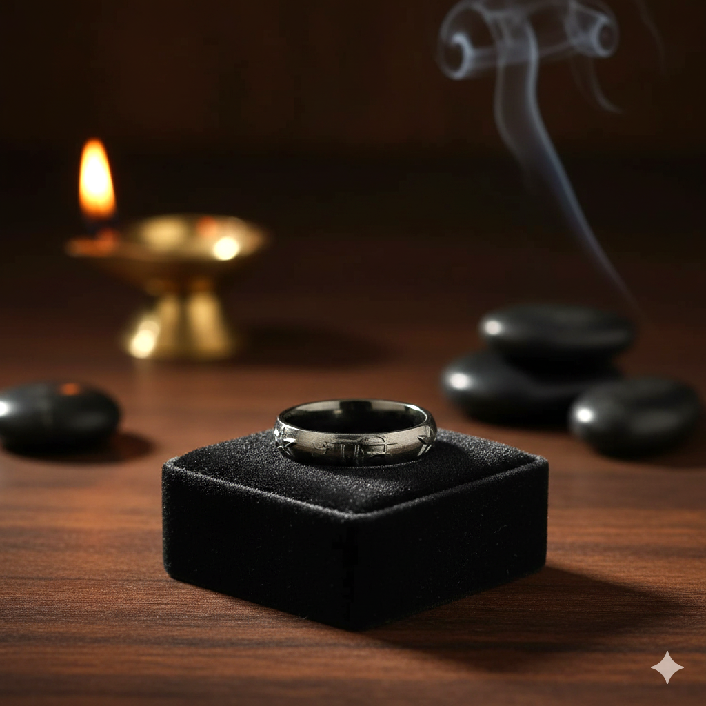 Abhimantrit Shani Dev Ring(अभिमंत्रित शनि देव रिंग)