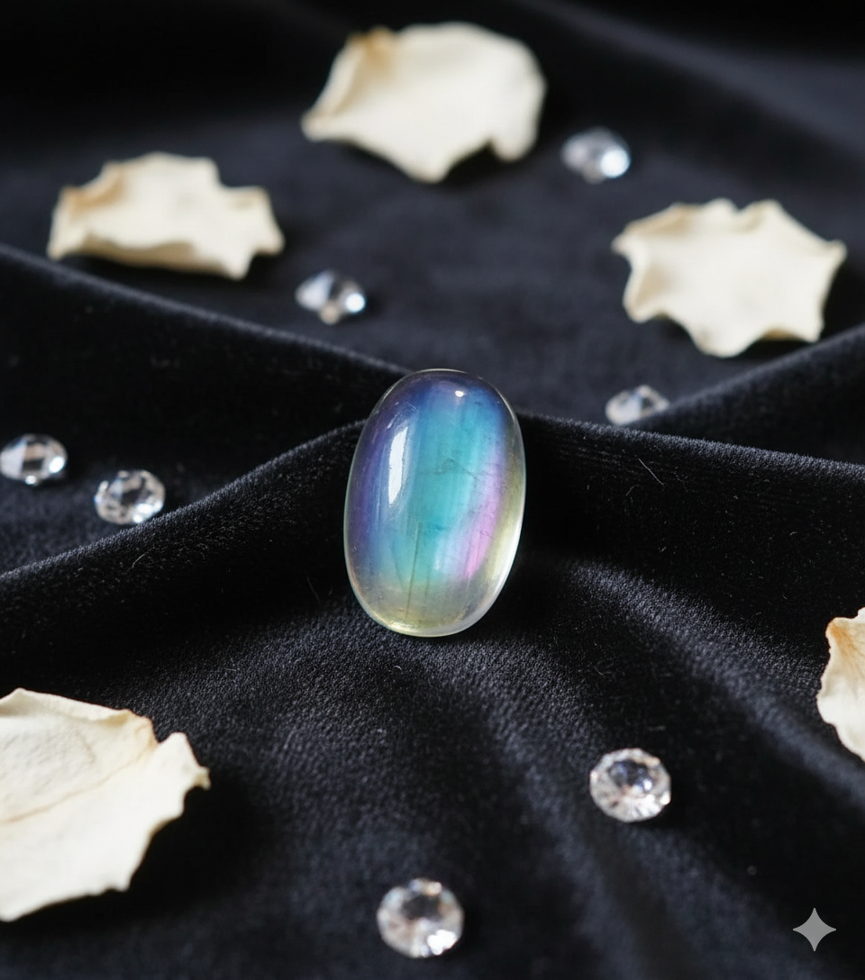 High Quality China Opal Stone (चाइना ओपल स्टोन), Weight- 8.50, 9.40,10.30,10.80, 11.80 carat