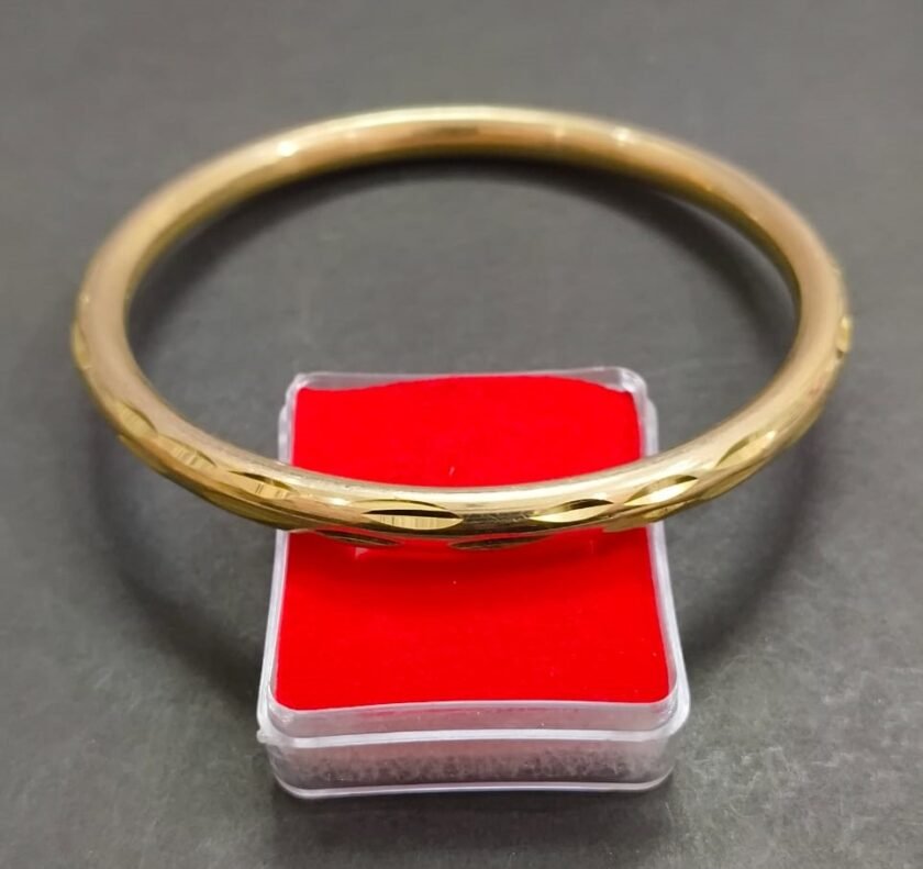 High Quality Heavy Designer Brass Kada(डिज़ाइनर ब्रास कड़ा) | Weight- 45 g | Size Diameter- 7 cm,7.5 cm