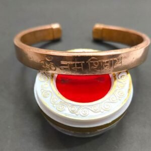 High Quality Heavy Om Namah Shivay Ashdhatu Kada(अष्टधातु कड़ा) | Weight- 35 gm | Size- Adjustable