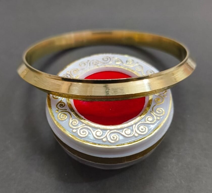 Heavy Brass Kada(ब्रास कड़ा) | Weight- 38 gm Size Diameter- 7.3 cm