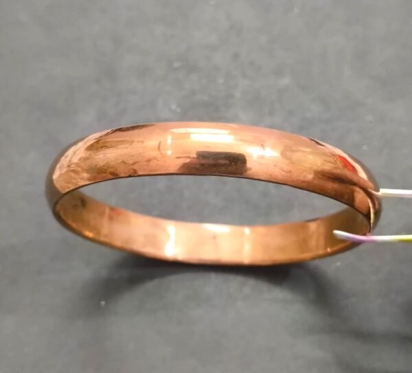 High Quality Heavy Copper Kada (कॉपर कड़ा), Size- 6.3 cm, Weight- 48 g