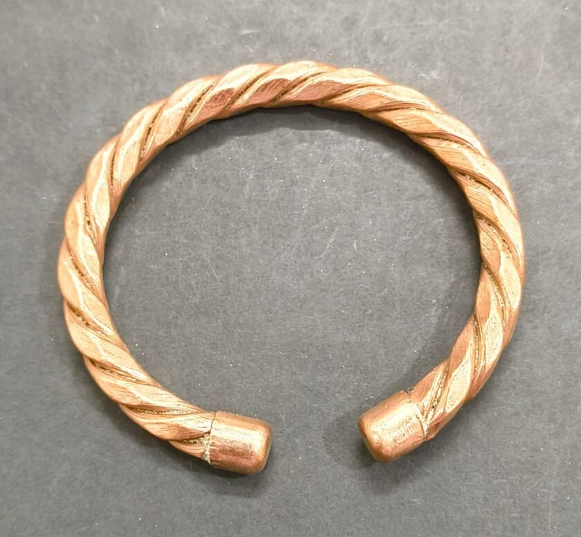 High Quality Heavy Copper Kada(कॉपर कड़ा), Size- Adjustable, Weight- 21 g
