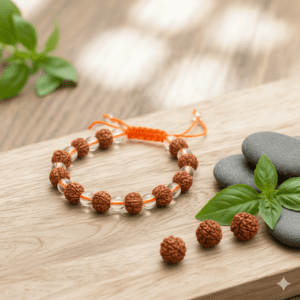 Crystal Rudraksha Bracelet (क्रिस्टल रुद्राक्ष ब्रेसलेट)