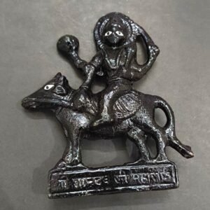 Iron Shani Dev Murti (लोहे की शनि देव मूर्ति), Size-15 cm, Weight- 360 g