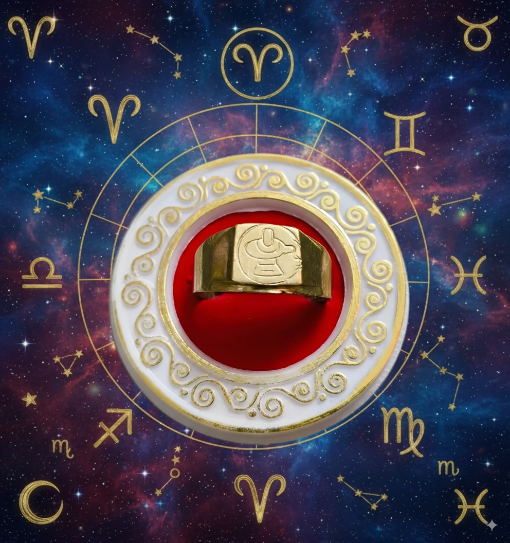 High Quality Panchdhatu Shivling Ring (पंचधातु शिवलिंग रिंग)