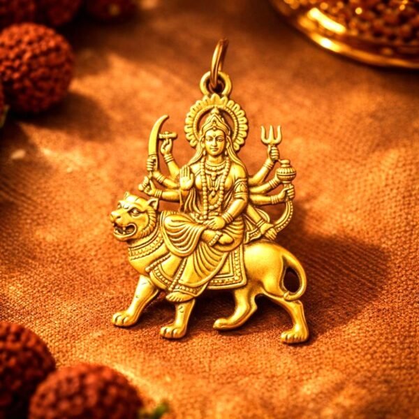 zinc-metal-durga-locket-jyotishshop