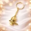 golden-shivling-metal-keyring-jyotishshop