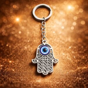 hamsa-evileye-metal-keyring-jyotishshop