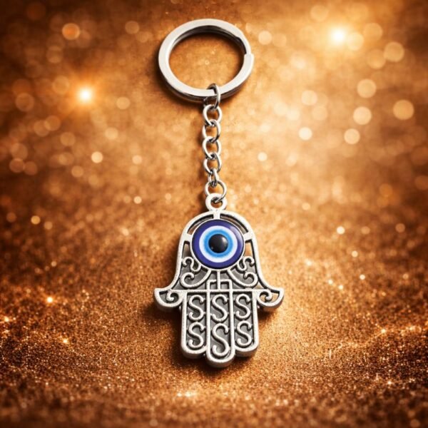 hamsa-evileye-metal-keyring-jyotishshop