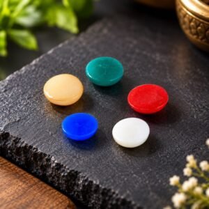 Premium Panch Ratna Stone पंच रत्न Set (5 Pc) – Spiritual Healing & Vastu Gemstones Combo
