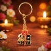shiv-damru-metal-keyring-jyotishshop
