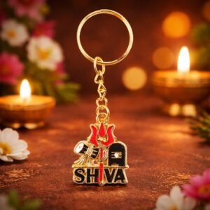 shiv-damru-metal-keyring-jyotishshop