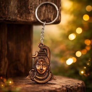 shiva-face-metal-keyring-jyotishshop