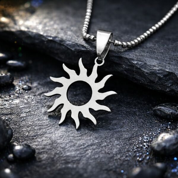 silver-sun-metal-locket-jyotishshop