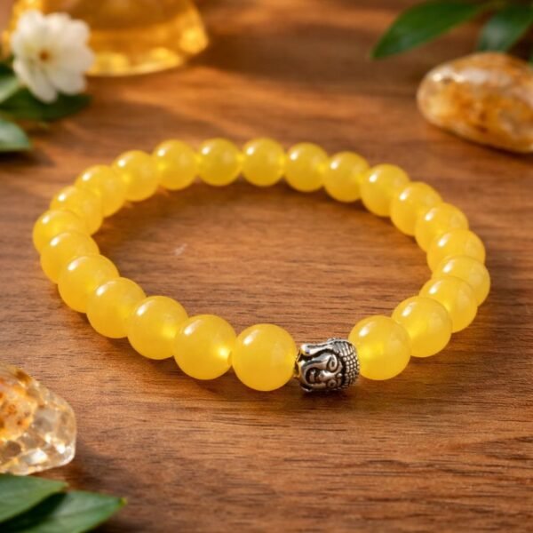 yellow-budhha-bracelet-jyotishshop