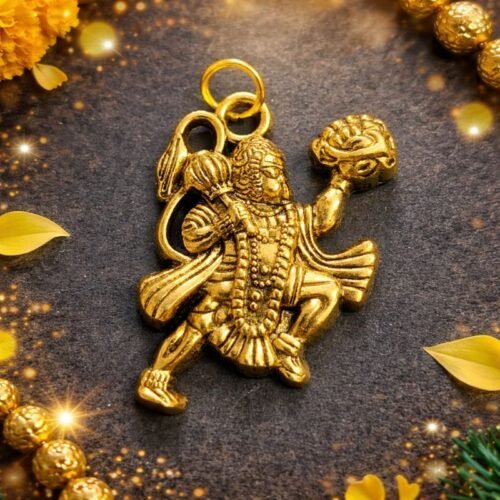 golden-metal-hanuman-locket-jyotishshop