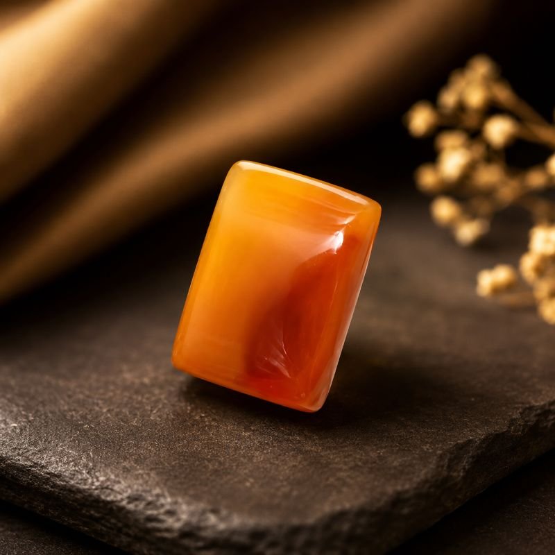 Red Yellow Hakik Stone | Weight- 19.15 Carats
