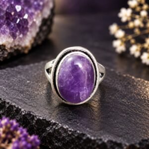 germansilver-amethyst-stone-ring-jyotishshop